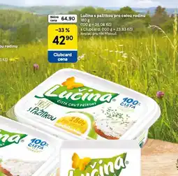 Tesco Lučina s pažitkou pro celou rodinu nabídka