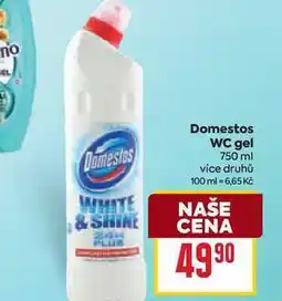 Billa Domestos WC gel 750 ml nabídka