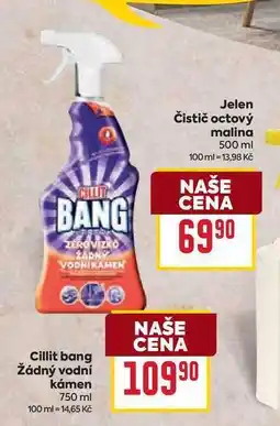 Billa Cillit bang Žádný vodní kámen 750 ml nabídka