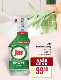 Billa Jar Power spray citrus 500 ml nabídka