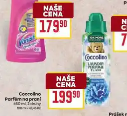 Billa Coccolino Parfém na praní 460 ml nabídka