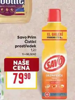 Billa Savo Prim Čisticí prostředek 1,2l nabídka