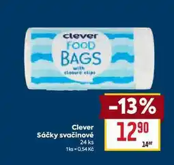 Billa Clever Sáčky svačinové 24 ks nabídka