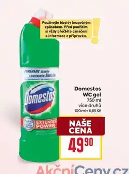 Billa Domestos WC gel 750 ml nabídka