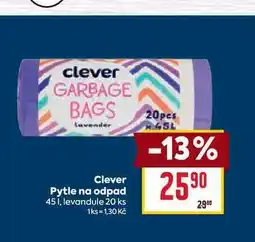 Billa Clever Pytle na odpad 451, levandule 20 ks nabídka