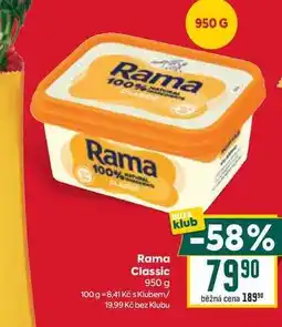 Billa Rama Classic 950 g nabídka