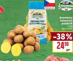 Billa Brambory konzumní pozdní B 2kg nabídka