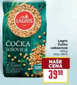 Billa Lagris Čočka velkozrnná 500 g nabídka