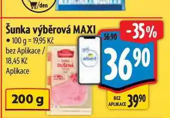 Šunka výběrová MAXI 100 g