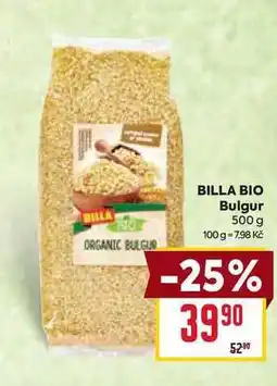 Billa BILLA BIO Bulgur 500 g nabídka
