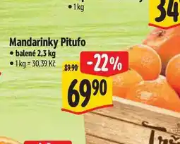 Albert Mandarinky Pitufo 2,3 kg nabídka