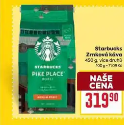 Billa Starbucks Zrnková káva 450 g nabídka