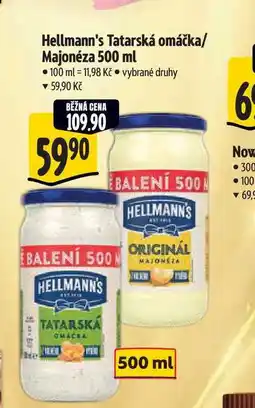 Albert Hellmann's Tatarská omáčka/ Majonéza 500 ml nabídka