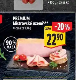 Albert PREMIUM Mistrovské uzené 100 g nabídka