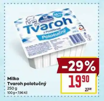Milko Tvaroh polotučný 250 g
