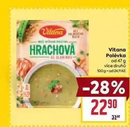 Billa Vitana Polévka od 47 g nabídka