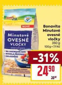 Billa Bonavita Minutové Minutové ovesné vločky 350 g nabídka