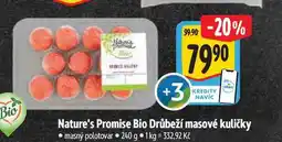 Albert Nature's Promise Bio Drůbeží masové kuličky 240 g nabídka