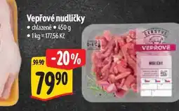 Albert Vepřové nudličky 450 g nabídka