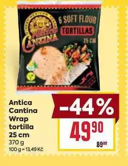 Billa Antica Cantina Wrap tortilla 25 cm 370 g nabídka
