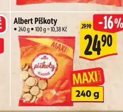 Albert Albert Piškoty 240 g nabídka
