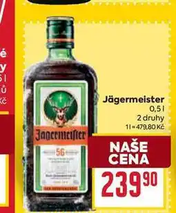 Billa Jägermeister 0,5l nabídka