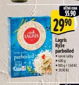 Albert Lagris Rýže parboiled varné sáčky 400 g nabídka