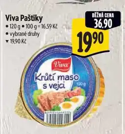 Albert Viva Paštiky 120 g nabídka