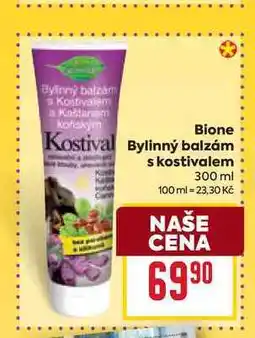 Billa Bione Kostival Bylinný balzám s kostivalem 300 ml nabídka