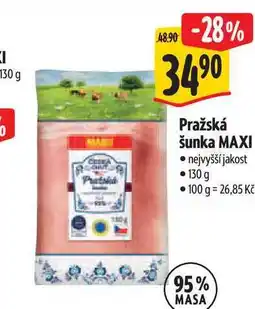 Albert Pražská šunka MAXI 130 g nabídka