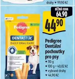 Albert Pedigree Dentální pochoutky pro psy 110 g nabídka