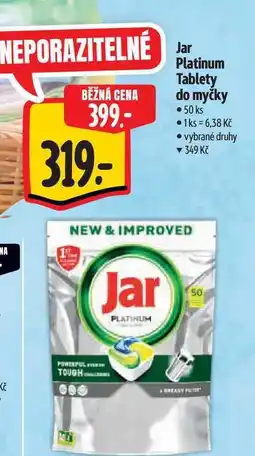 Albert jar Platinum Tablety do myčky 50 ks nabídka