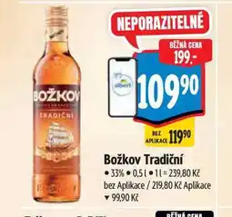 Albert Božkov Tradiční 0,5 l nabídka