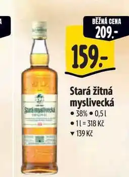Albert Stará žitná myslivecká 0,5 l nabídka