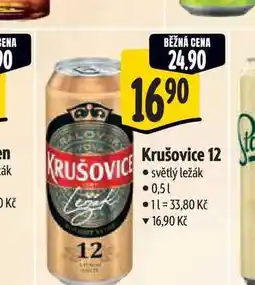 Albert Krušovice 12 0,5 l nabídka