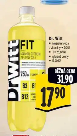 Albert Dr. Witt minerální voda s vitaminy 0,75 l nabídka