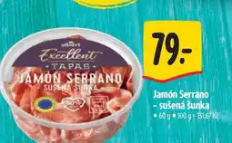 Albert Jamón Serrano - sušená šunka 60 g nabídka