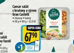 Albert Caesar salát s krutony a sýrem Gran Castelli 210 g nabídka