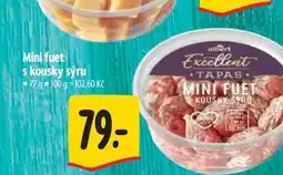 Albert Mini fuet s kousky sýru 77 g nabídka