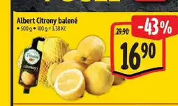 Albert Albert Citrony balené 500 g nabídka