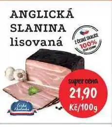 RABBIT řeznictví ANGLICKÁ SLANINA lisovaná 100g nabídka