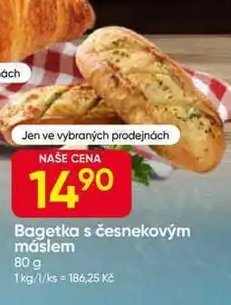 Hruška Bagetka s česnekovým máslem 80 g nabídka