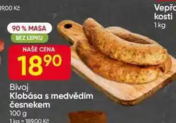 Hruška Klobása s medvědím česnekem 100 g nabídka