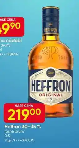 Hruška HEFFRON ORIGINAL 0,5l nabídka