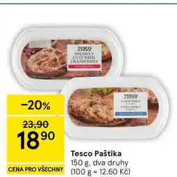 Tesco Tesco Paštika, 150 g nabídka