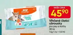 Hruška Vlhčené čistící ubrousky pro psy a kočky 30 ks nabídka