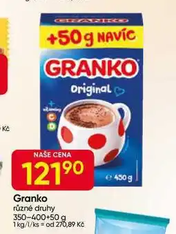 Hruška Granko různé druhy 350-400+50 g nabídka