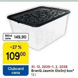 Tesco BranQ Jasmin Úložný box, 13 l nabídka