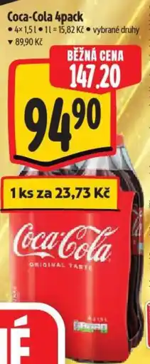 Albert Coca-Cola 4pack nabídka