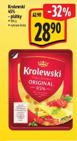 Albert Krolewski 45% - plátky nabídka